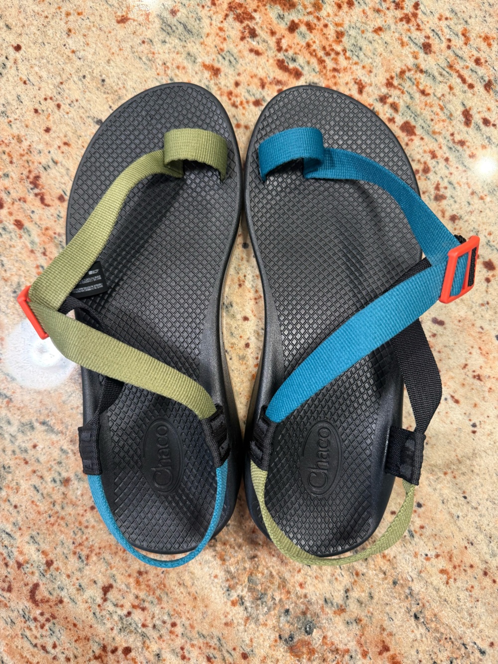 Chaco Bodhi Multicolor Toe Loop Strappy Sports Hiking Sandals Women’s Size 11 - Picture 11 of 14